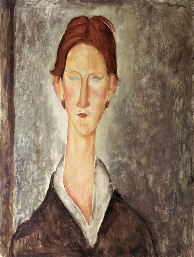 Retrato de un estudiante, c.1918-19 de Amedeo Modigliani